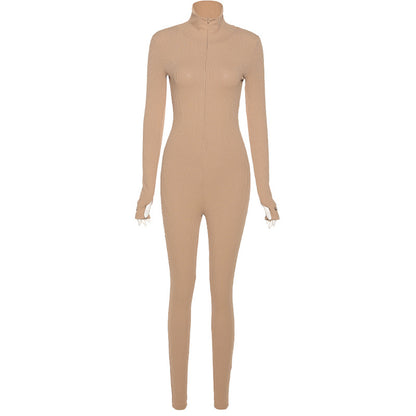 Sexy High Neck Exercising Yoga Jumpsuits