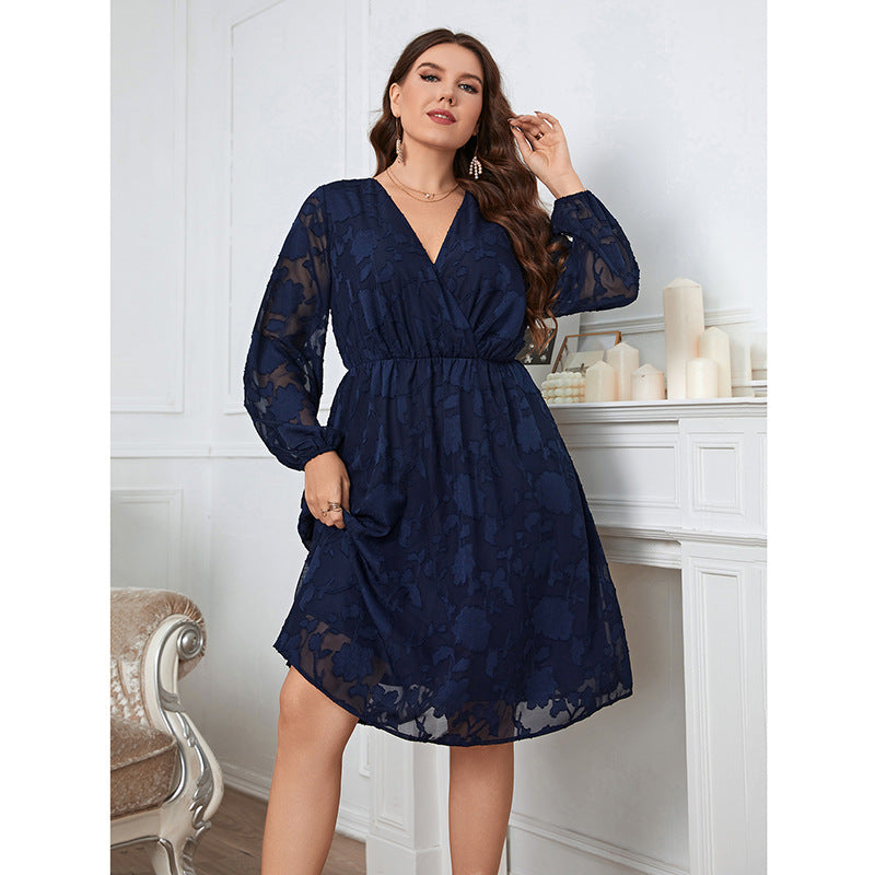 Designed Plus Sizes Lace Dresses