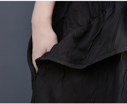 Summer Ruffled Plus Sizes Midi Shirts Dresses