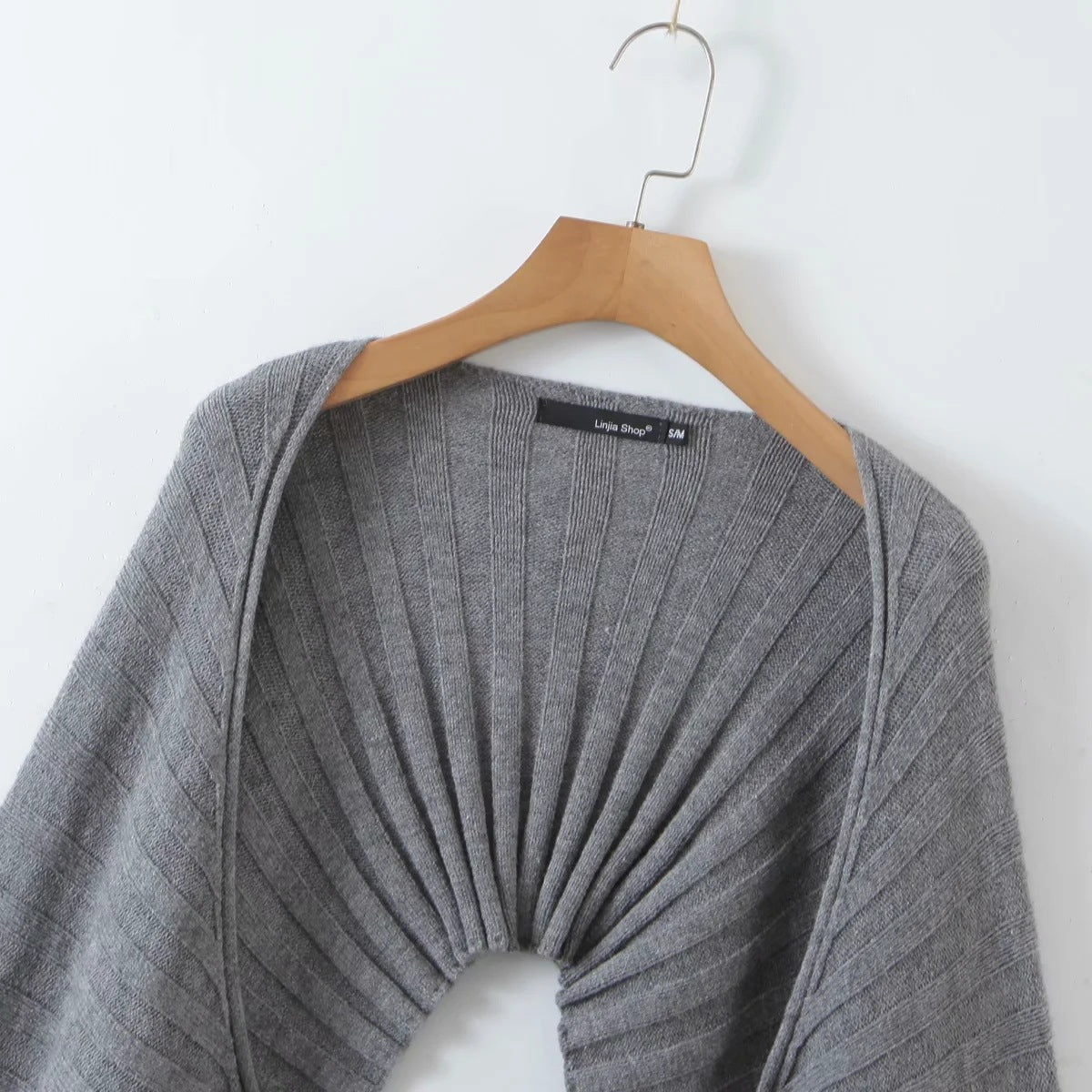 Autumn Women Knitted Straps&sweater Sets
