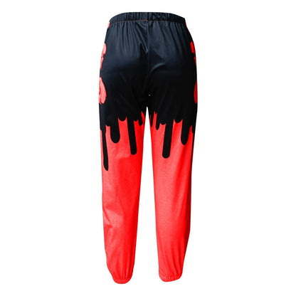 Happy Halloween  Women Hip-Hop Sports Pants