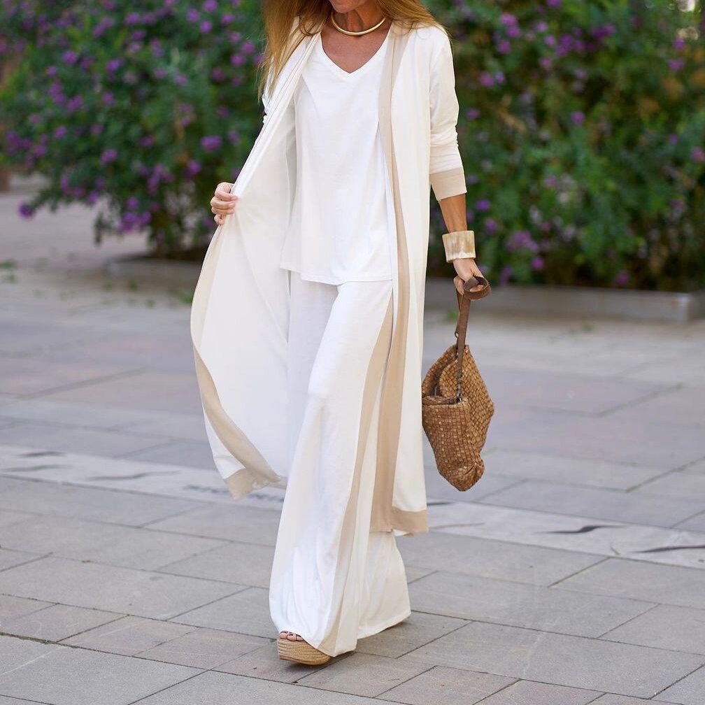 Casual Fashion Loose Women Fall 3pcs Outfits-STYLEGOING