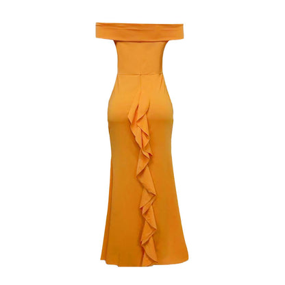 Off The Sholuder Plus Sizes Long Party Dresses for Women