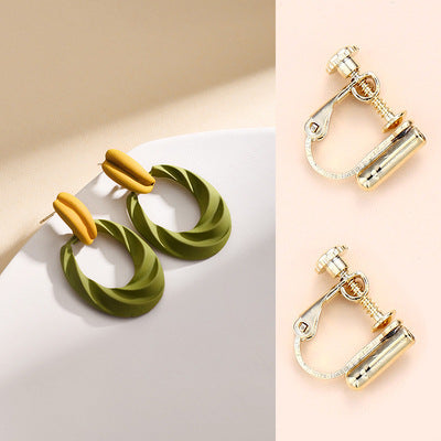 Fashion Women Round Shaped Earrings for Women