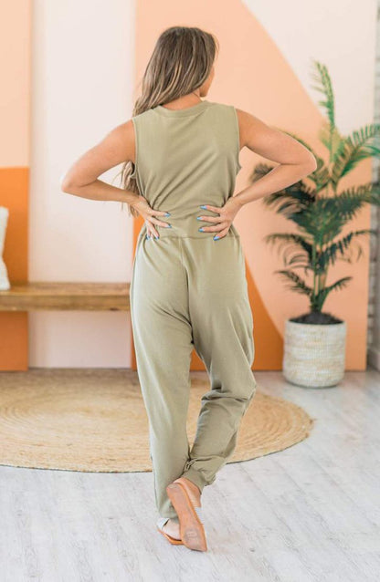 Summer Women Pocket Loose Rompers-STYLEGOING