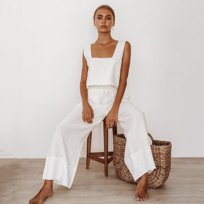 Summer Straps Women Two Pieces Suits