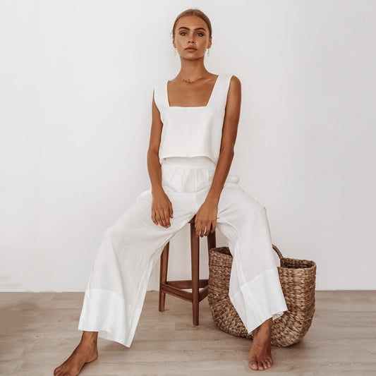 Summer Straps Women Two Pieces Suits
