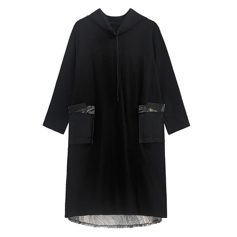 Vintage Turtleneck Winter Long A Line Dresses