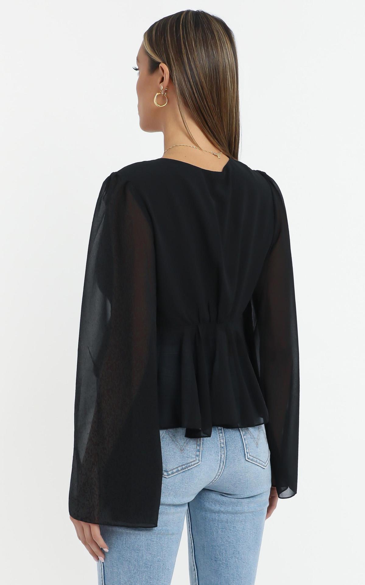 Sexy Women Summer Chiffon Deep V Neck Shirts--Free Shipping at meselling99