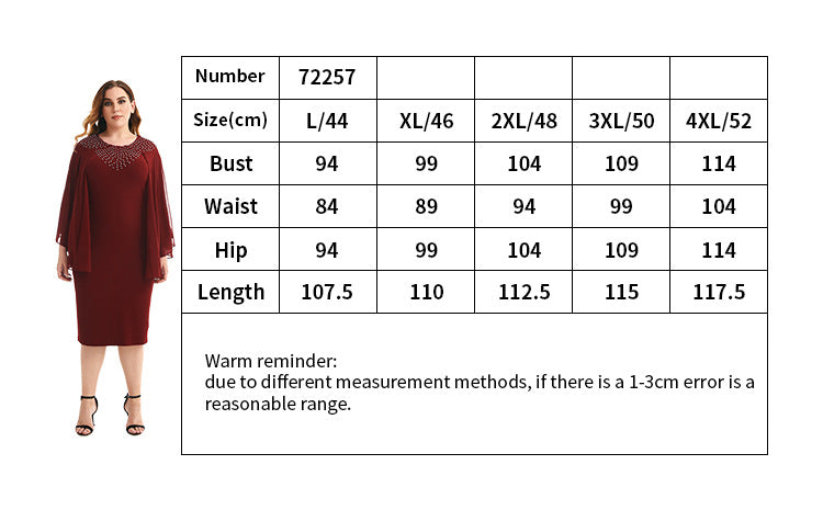Summer Round Neck Plus Sizes Dresses