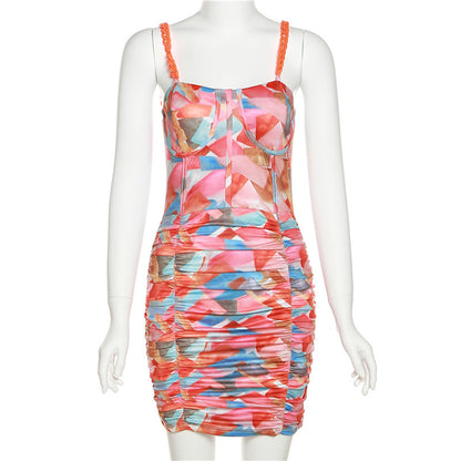 Sexy Backless Straps Summer Bodycon Dresses