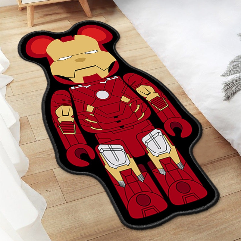 Creative Gloomy Bear Design Living Room Mats