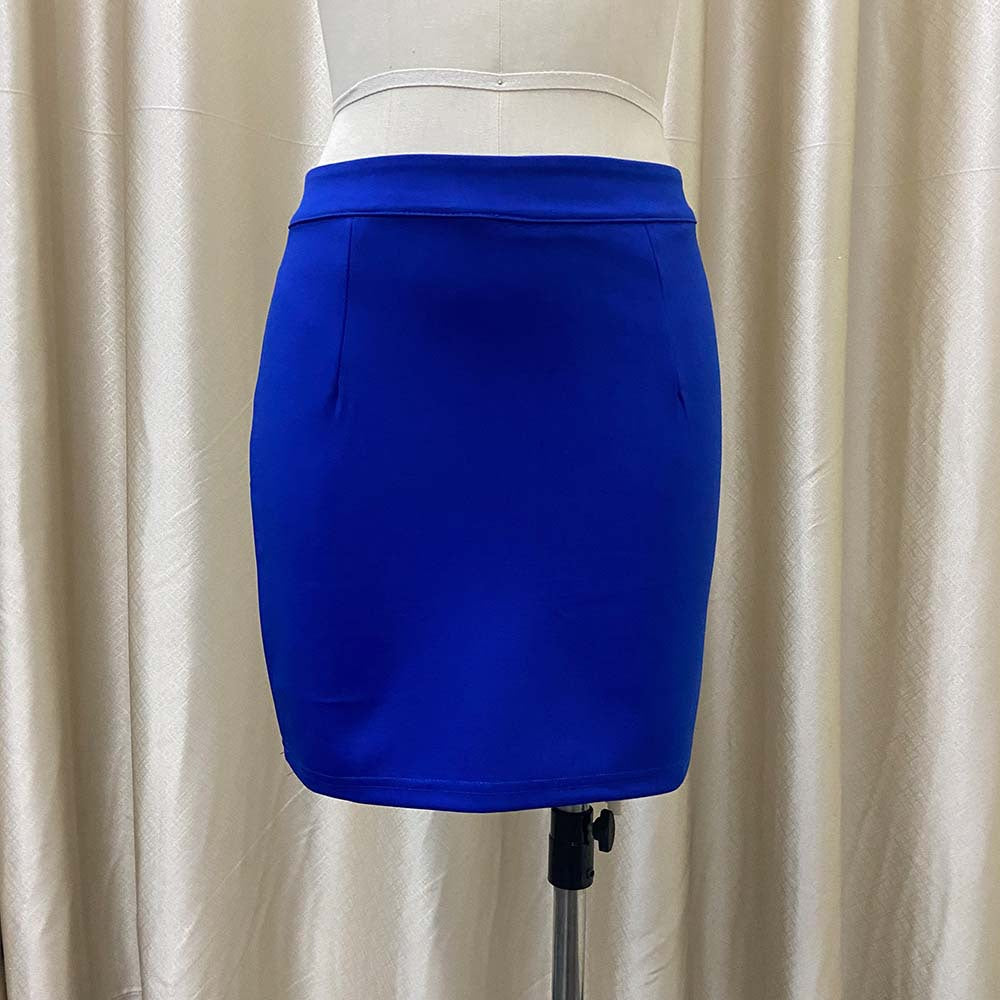 Elegant Women Two Pieces Blazer and Skirts for Women