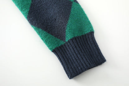 Vintage High Neck Pullover Sweaters for Women