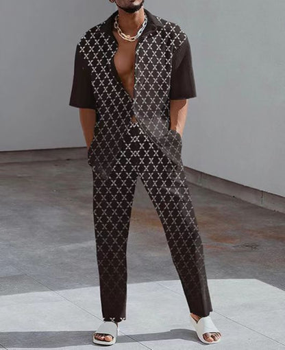 Casual Short Sleeves T Shirts and Pants for Women