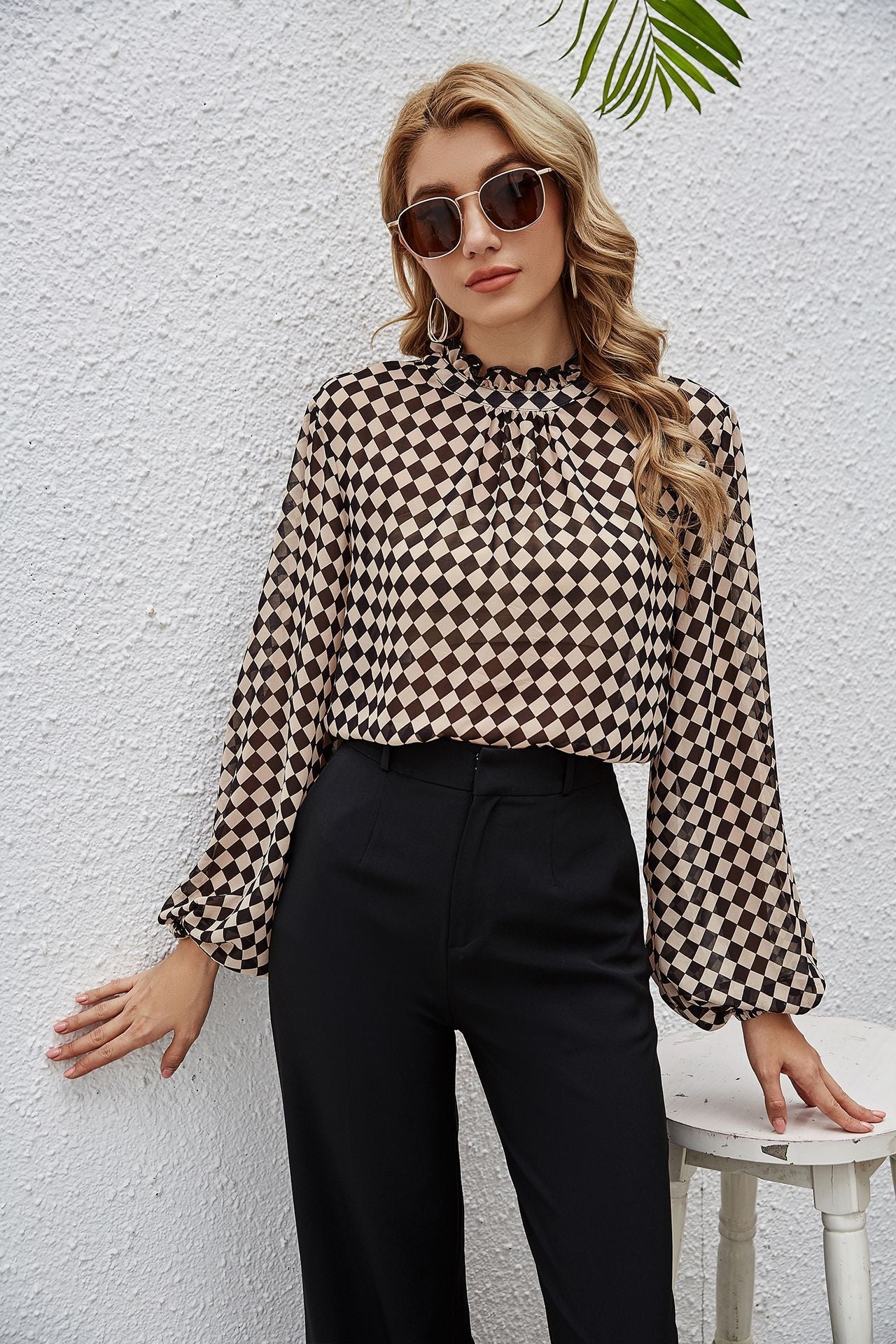 Casual Chiffon Women Blouses