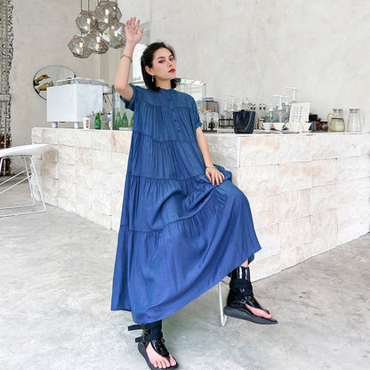 Summer Plus Sizes Women Long Cozy Dresses