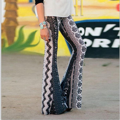 Vintage Women Sheath High Waist Trousers-STYLEGOING
