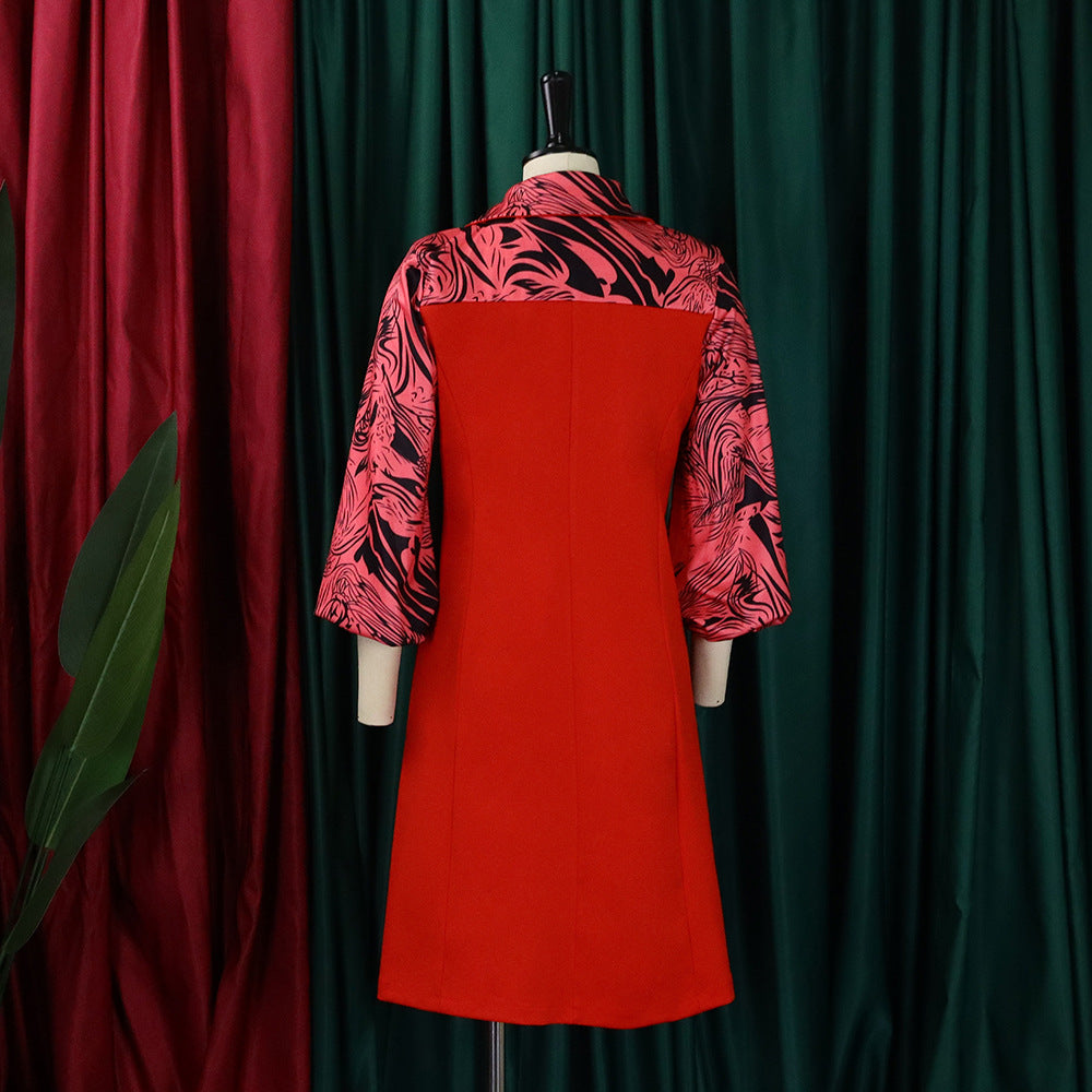 Fashion Plus Sizes Blazer Dresses