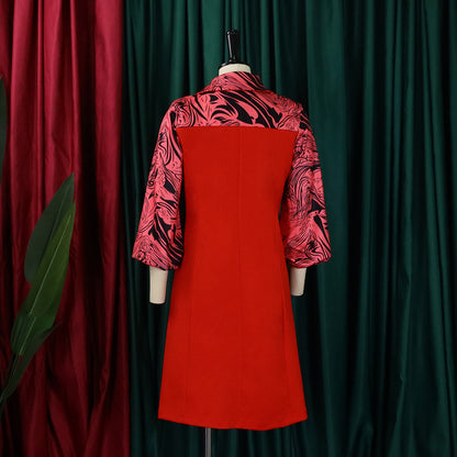 Fashion Plus Sizes Blazer Dresses