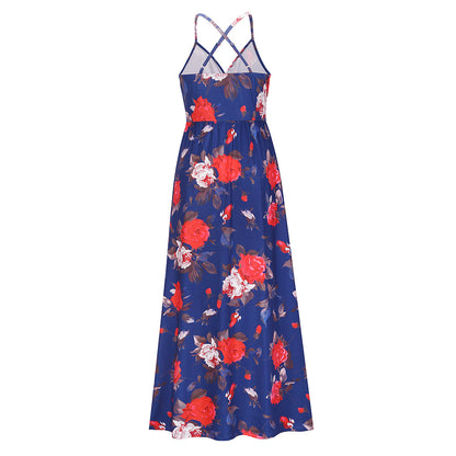 Casual Sleeveless Summer Long Maxi Dresses