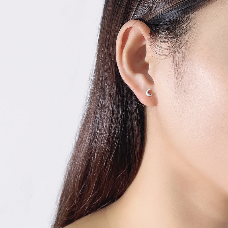 Fashion Designed Sterling Silver Earring Studs