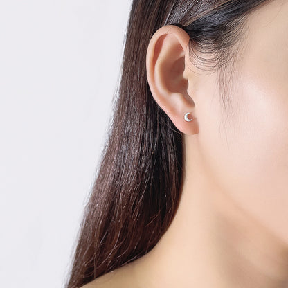 Fashion Designed Sterling Silver Earring Studs