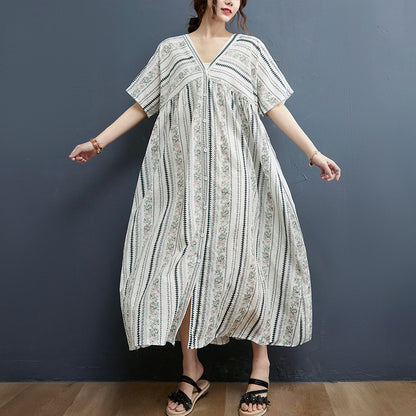 Summer Plus Sizes Long Cozy Dresses
