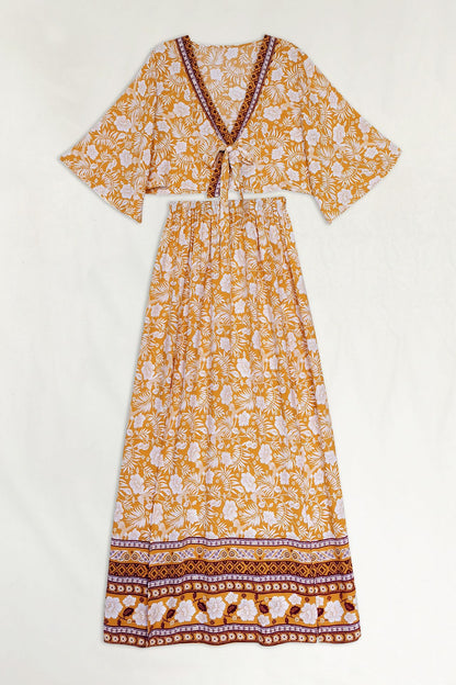 Summer Bohemian Two Pieces Dresses