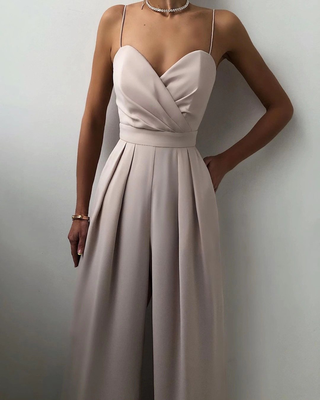 Sexy Slim Waist Loose Jumpsuits--Free Shipping at meselling99