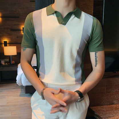 Summer Business Men Polo T Shirts