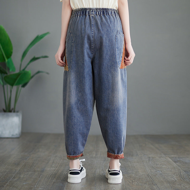Casual Summer Women Harem Jeans