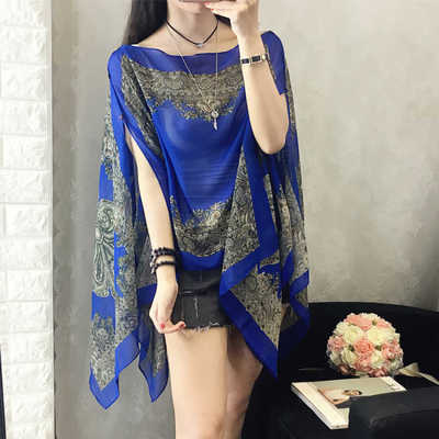 Summer Chiffon Women Cape Covers