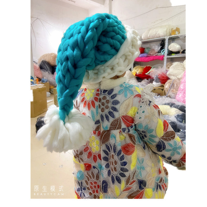 Merry Christmas Parent-kids Crochet Hats