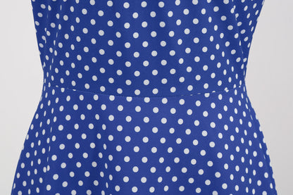 Vintage Polk Dot Women Dresses