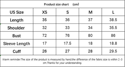 Sexy Constract Color Short Knitting T Shirts