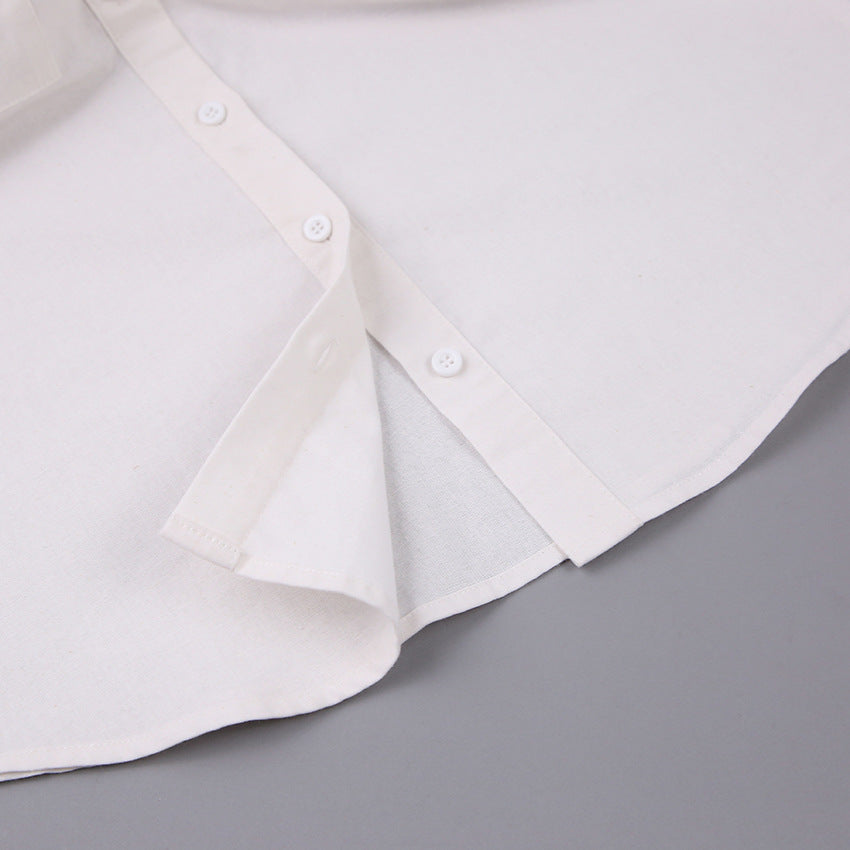 Summer Two Pieces White Women Suits