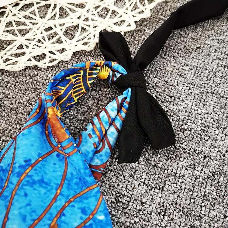 Vintage Floral Print Sexy Bikini Swimwear-STYLEGOING