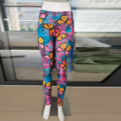 Sexy Butterfly Design Sports Leggings