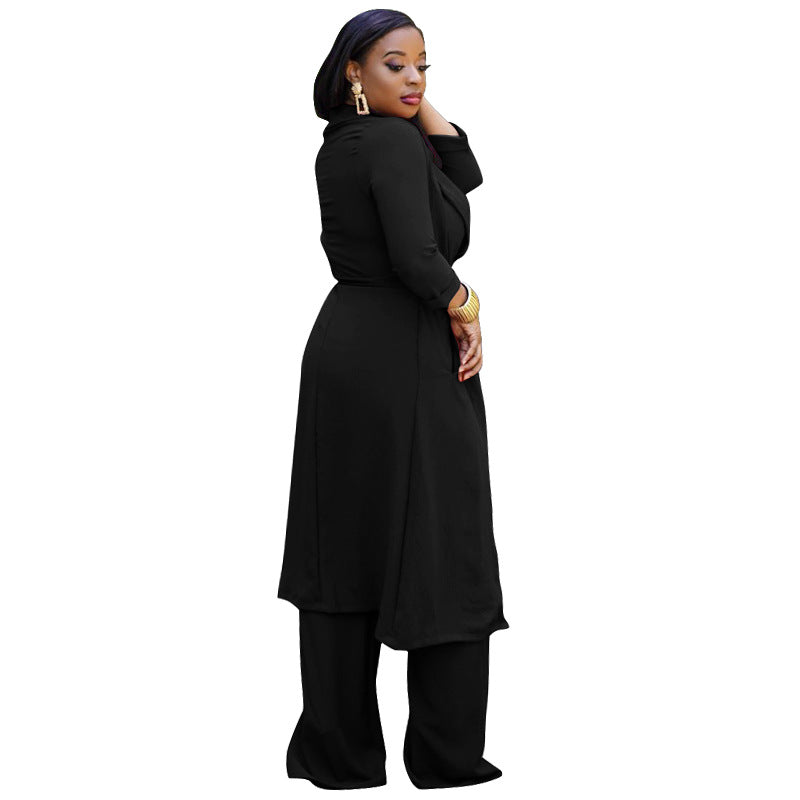 Sexy Top & Wide Legs Pants 3pcs Sets for Women