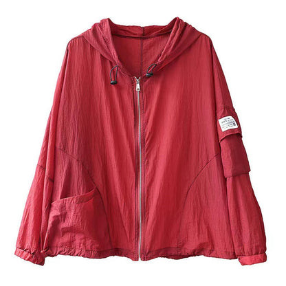 Casual Plus Sizes Sun Proof Summer Women Coat