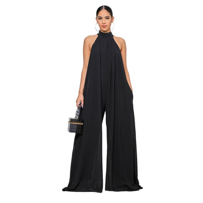 Casual Chiffon Loose Jumpsuits for Women