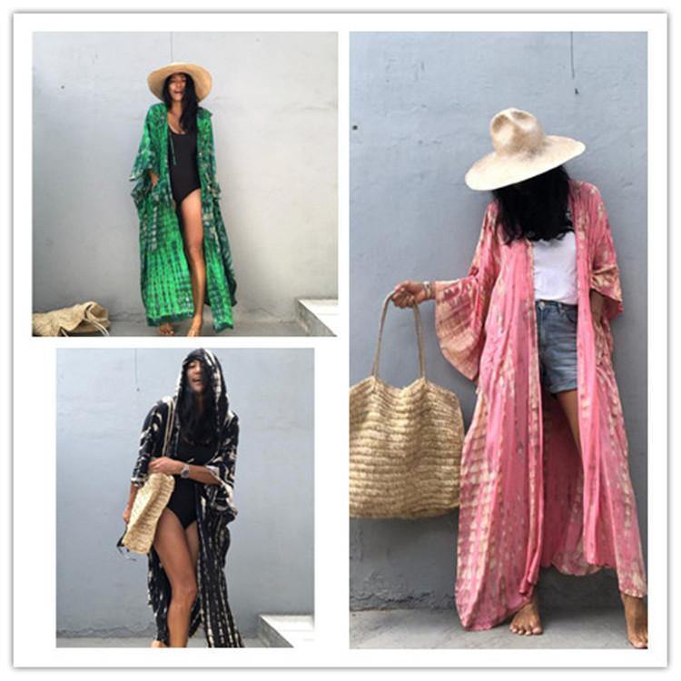 Women Plus Sizes Summer Cover Ups-STYLEGOING