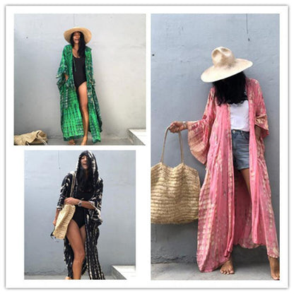 Women Plus Sizes Summer Cover Ups-STYLEGOING
