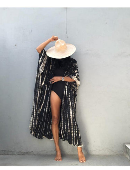 Women Plus Sizes Summer Cover Ups-STYLEGOING