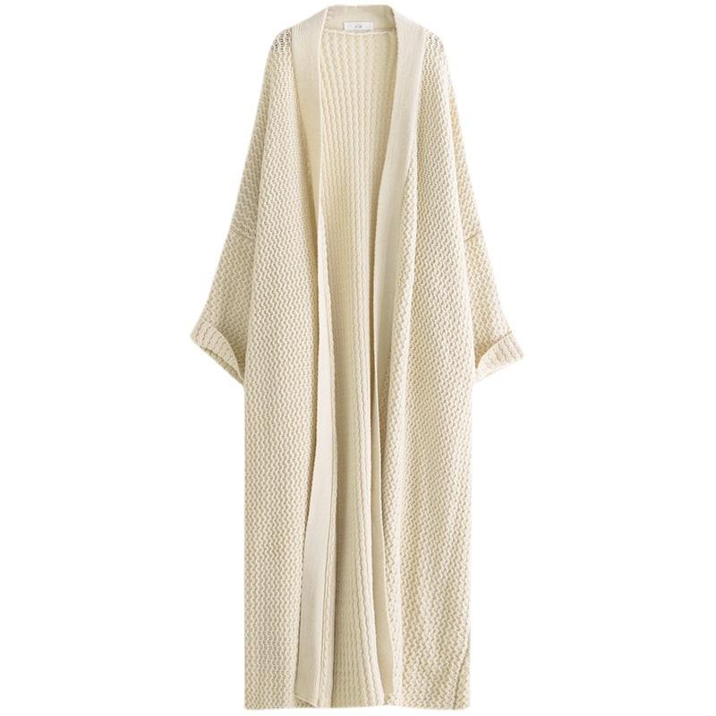Plus Sizes Loose Knitting Women Overcoat-STYLEGOING