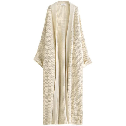 Plus Sizes Loose Knitting Women Overcoat-STYLEGOING