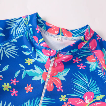 Long Sleeves Summer Beach Swimsuits for Girls