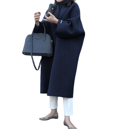 Plus Sizes Women Long Overcoat