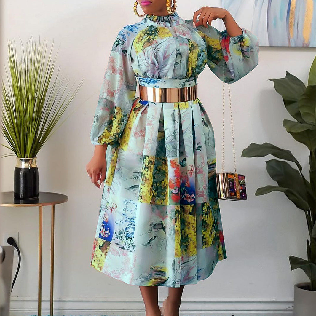 Women High Waist Plus Sizes Women Party Dresses